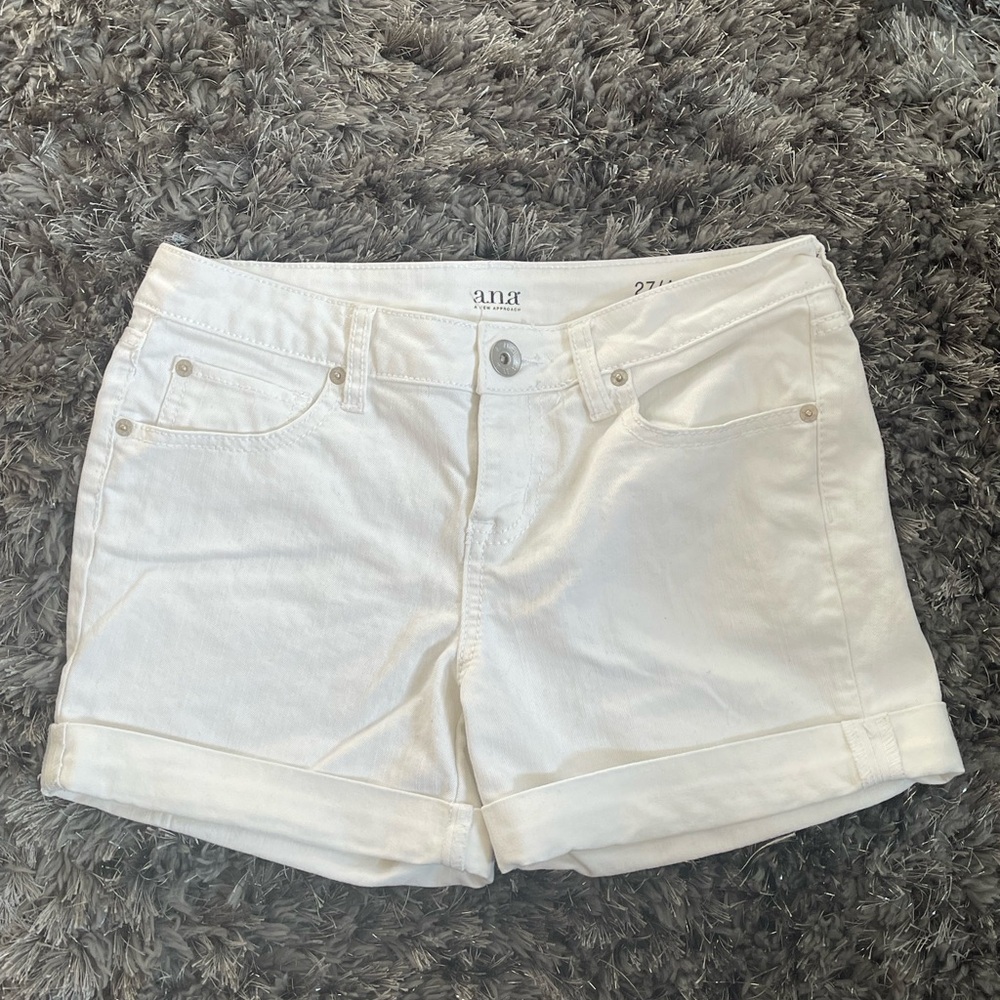 a.n.a Women's White Shorts